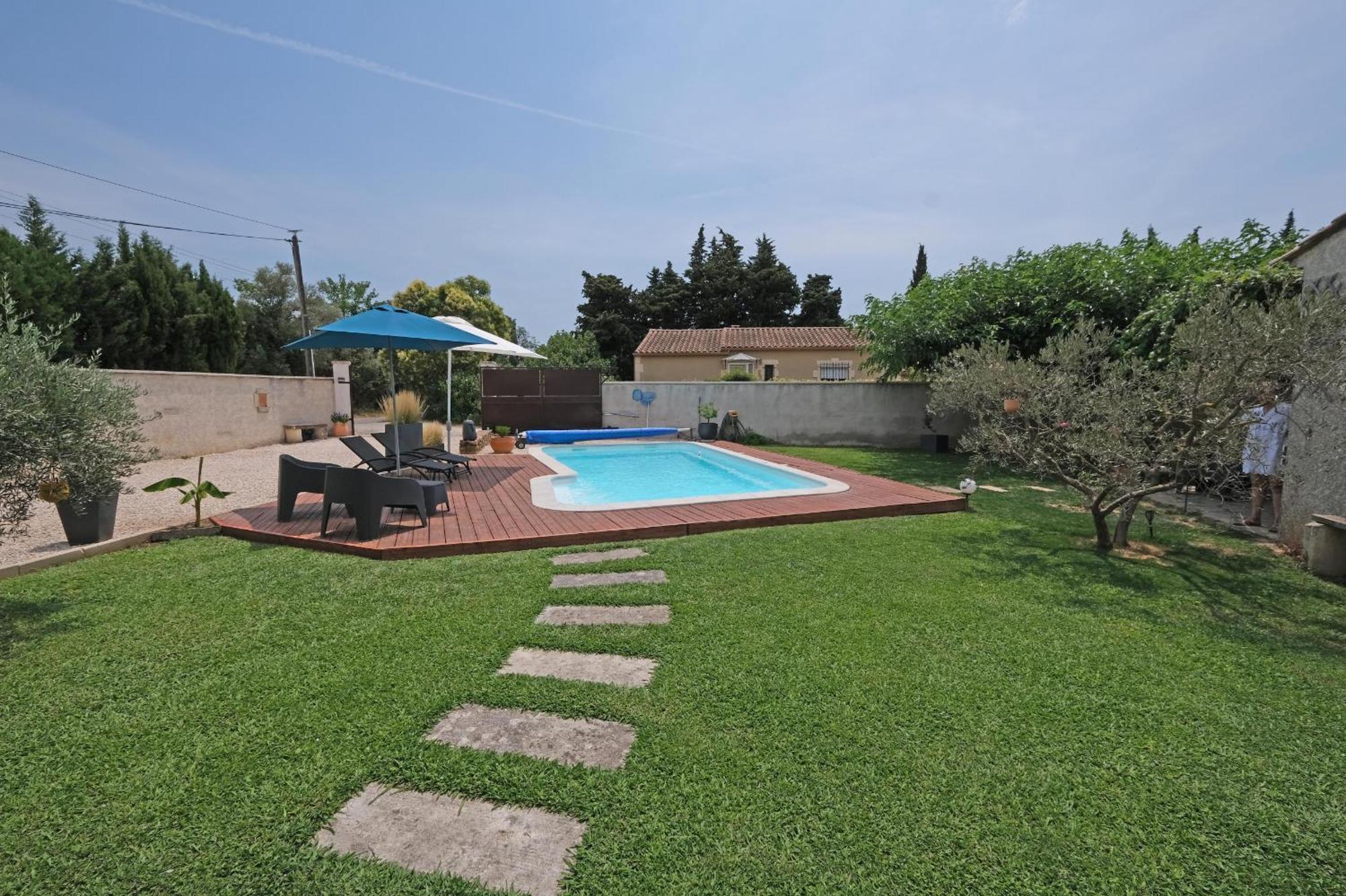 Villa Very Pleasant House With Swimming Pool In Mouries, Near Les Baux De Provence In The Alpilles - 6 People Exterior foto