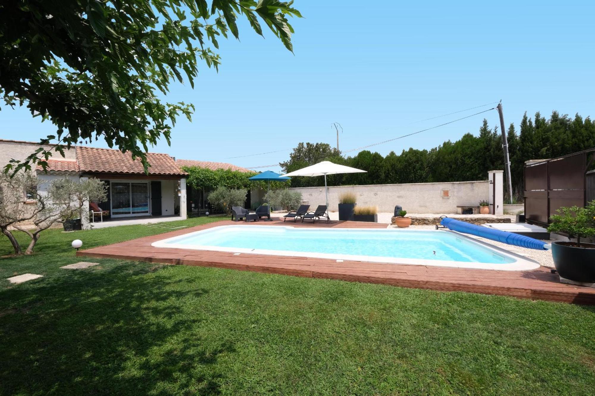 Villa Very Pleasant House With Swimming Pool In Mouries, Near Les Baux De Provence In The Alpilles - 6 People Exterior foto